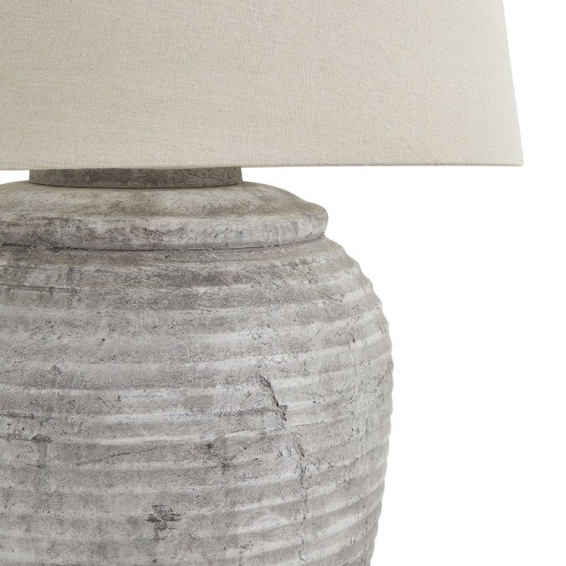 Large Stone Capri lamp